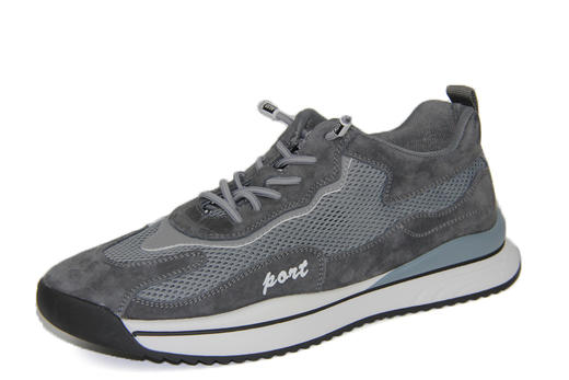 豪行男鞋11262296新款真皮运动休闲鞋网面透气时尚百搭潮流男凉鞋 商品图1