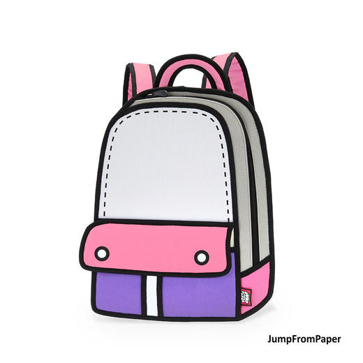 【已下架】积分购 | JumpFromPaper二次元2D运动双肩背包（不支持无理由退换）[福利品] 商品图6