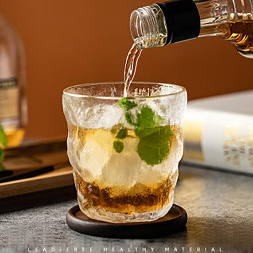 【2个装】北欧ins风冰川玻璃杯水杯子磨砂简约女牛奶杯啤酒杯果汁杯咖啡杯（此产品不参加首单赠送手绳活动） 商品图4