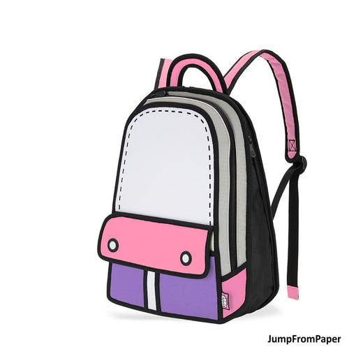 【已下架】积分购 | JumpFromPaper二次元2D运动双肩背包（不支持无理由退换）[福利品] 商品图5