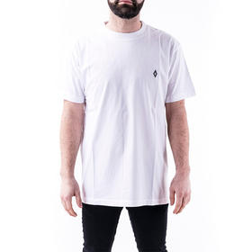 MARCELO BURLON 男士圆领短袖T恤 白色 CMAA018R20JER011 0110