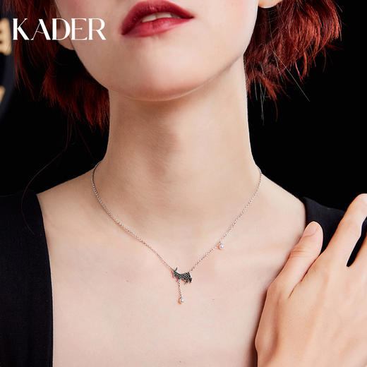 KADER/爱丽丝梦游仙境系列 项链女纯银ins小众设计感生日礼物轻奢 商品图2