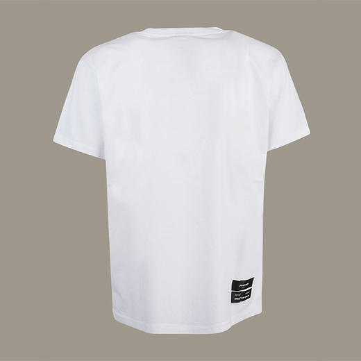 MARCELO BURLON 男士圆领短袖T恤 白色 CMAA018R20JER011 0110 商品图2