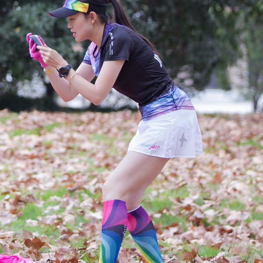 万花筒超轻速干透气内衬2口袋运动短裙跑步越野 商品图7