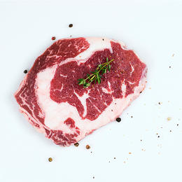 目前无货--牛大厨 安格斯谷饲原切眼肉牛排450g（3片）--目前无货！