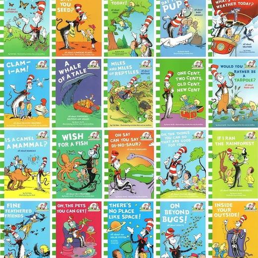 【宝莉爹书单·4-8岁】 Dr. Seuss  Cat in the Hat's Library 苏斯博士戴帽子的猫科普图书馆 商品图1