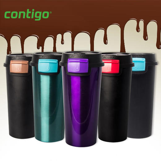 【已下架】积分兑换 | Contigo康迪克 梦露不锈钢咖啡真空保温水杯355ml（不支持无理由退换）[福利品]undefined 商品图1