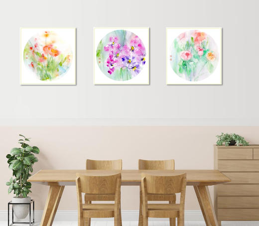 小林漫画  水粉画系列装饰画 客厅装饰艺术/沙发餐厅 书房  背景墙/挂画 商品图0