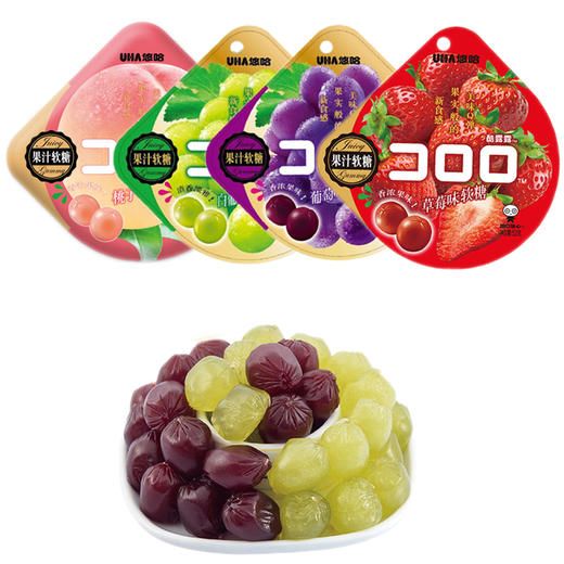 52g悠哈酷露露桃子味软糖 商品图1