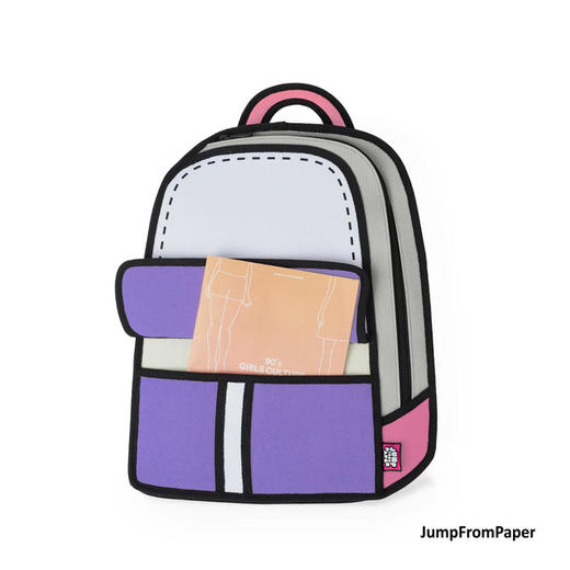 【已下架】积分购 | JumpFromPaper二次元2D运动双肩背包（不支持无理由退换）[福利品] 商品图4