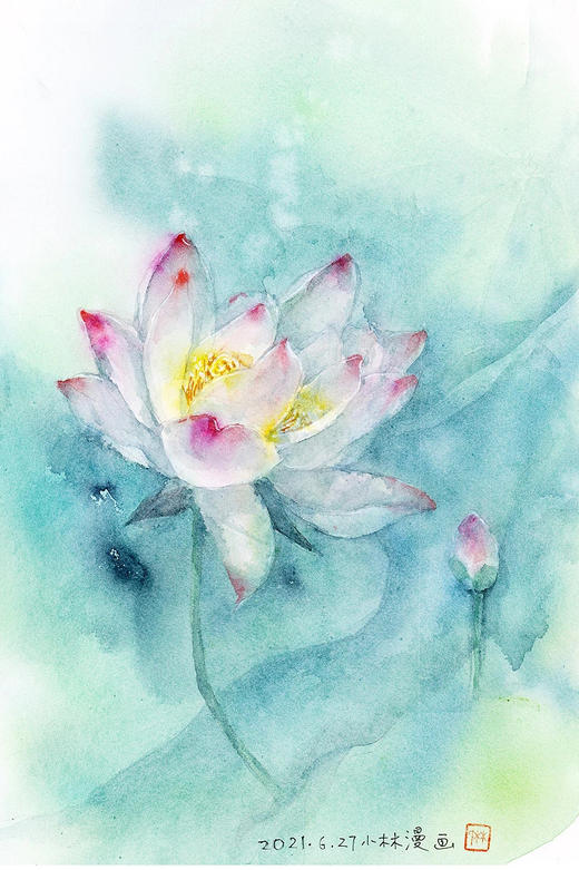 小林漫画  水粉画系列装饰画 客厅装饰艺术/沙发餐厅 书房  背景墙/挂画 商品图4