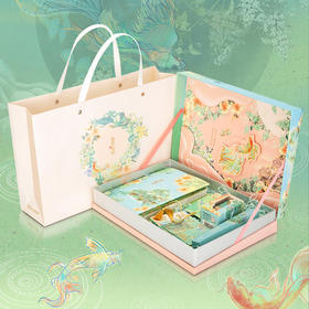 春风正得颐 得力X颐和园 手账礼盒（手账精装本+和纸胶带+金属中性笔+烫金贴纸）