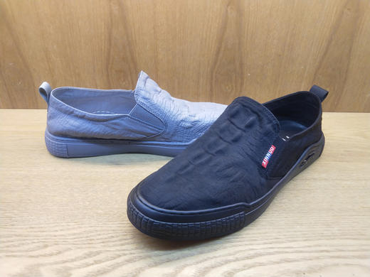 豪行2021夏季透气速干冰丝布鞋男11185236懒人驾车鞋乐福男鞋正品 商品图3