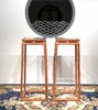 红桥红  家具严选  缅甸花梨（大果紫檀）【石面 98 明式托泥束腰 花架】 商品缩略图1