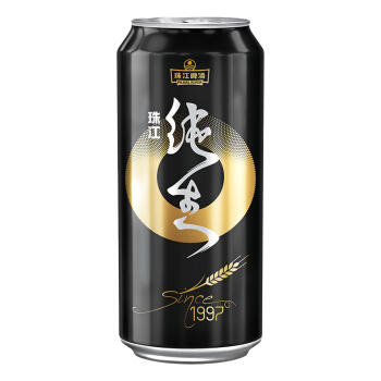 珠江啤酒 97纯生啤酒500ml*12罐 商品图3