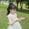 pureshare 女童连衣裙夏季新款蕾丝蓬蓬纱宝宝裙子礼服-杏色蕾丝飘飘裙 商品缩略图5