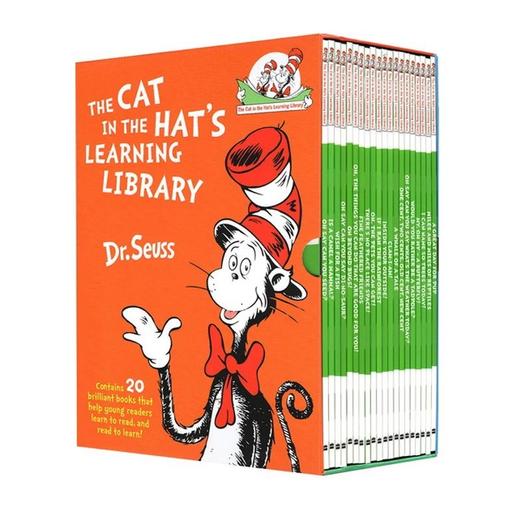 【宝莉爹书单·4-8岁】 Dr. Seuss  Cat in the Hat's Library 苏斯博士戴帽子的猫科普图书馆 商品图0
