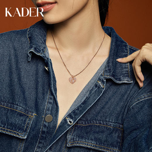 kader三不猫系列御猫项链女纯银锁骨链夏小众设计感送女友礼物