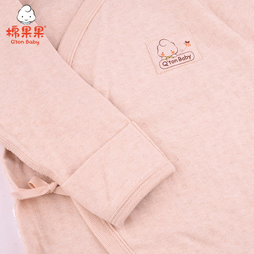 商场同款棉果果秋季新疆彩棉双层提花蝴蝶连体衣连身衣哈衣M301726121403 商品图2