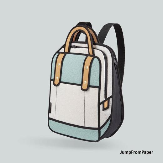 2.17秒杀 | JumpFromPaper二次元2D拼接毛料双肩包JFP117\JFP118\JFP116（不支持无理由退换）[福利品] 商品图4