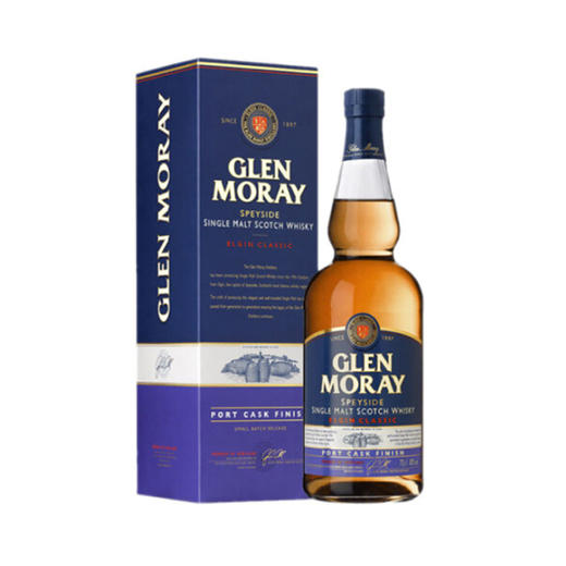 【有税版】格兰莫雷单一麦芽威士忌 波特桶窖藏 700ml 商品图0