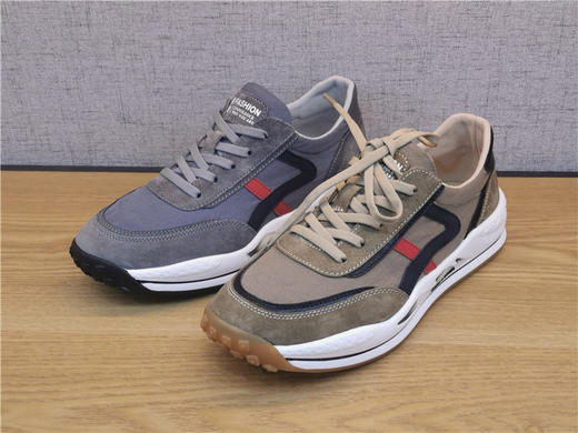 2021豪行春季新款男鞋专柜正品布鞋时尚运动休闲单鞋11195583 商品图1