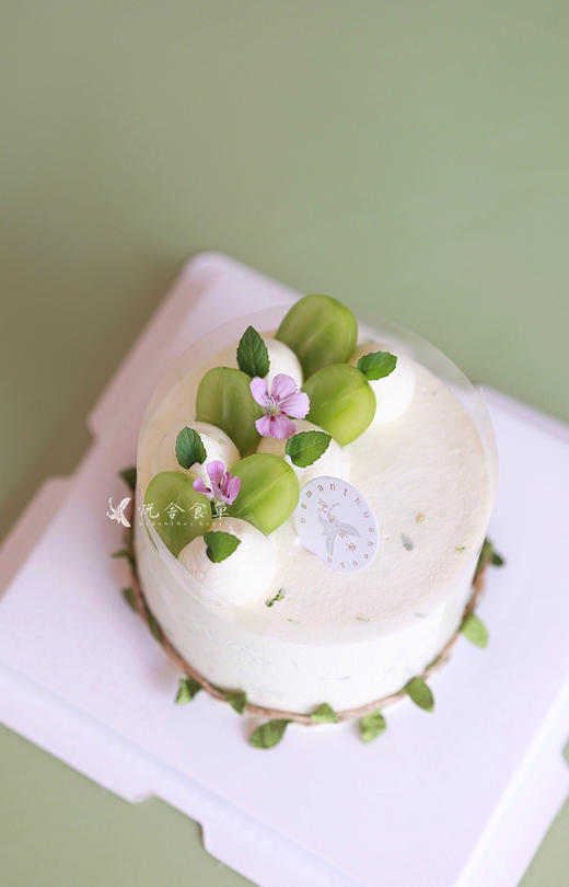 青柠青提奶油蛋糕 商品图0