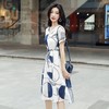 ZQ91 连衣裙女夏2021年新款休闲气质修身法式裙子雪纺碎花裙 商品缩略图3