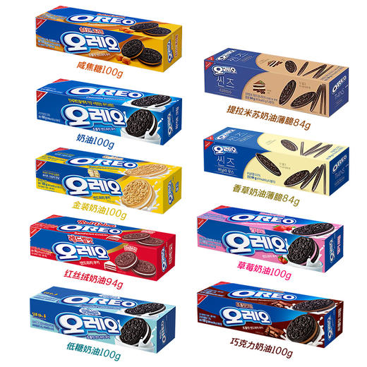韩国奥利奥系列夹心饼干 扭一扭 泡一泡 舔一舔  多种口味选择 150714/150715/150716/050534/150787/150718 商品图2