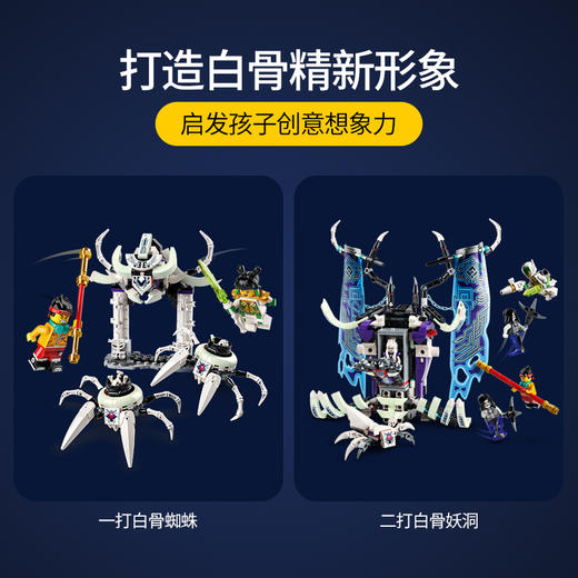 乐高LEGO  三打白骨精夜光机甲  LEGC80028 商品图3