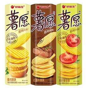 【16.9元/盒】好丽友薯愿三连包（104g*3）312g（0700308）