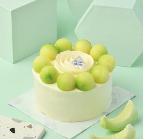 【玫珑蜜瓜蛋糕】回归上市！初夏，从吃瓜开始，清爽玫珑蜜瓜+新西兰动物奶油的完美结合！
