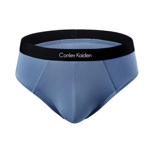 【男士三角裤】Conley Kaiden莫代尔中腰透气男士内裤四条礼盒装 商品图4