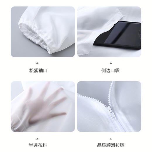 【服饰鞋包】冰丝防晒衣女士透气薄款防紫外线外套户外骑行防嗮服 商品图4