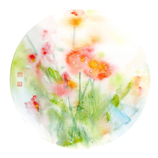 小林漫画  水粉画系列装饰画 客厅装饰艺术/沙发餐厅 书房  背景墙/挂画 商品图3