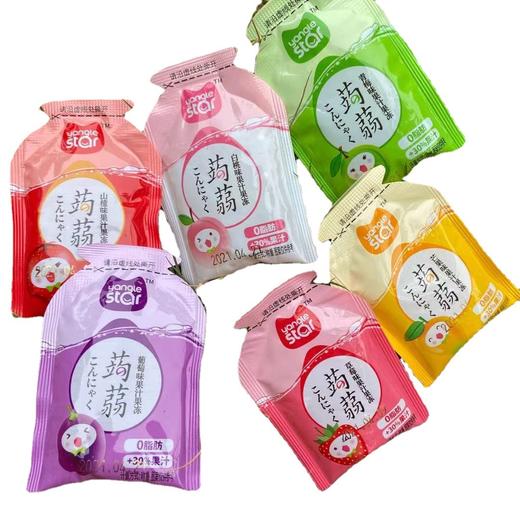 【整箱约22袋装】水果汁果冻 女生代餐小零食水果味小布丁早餐节食品休闲零食 商品图4