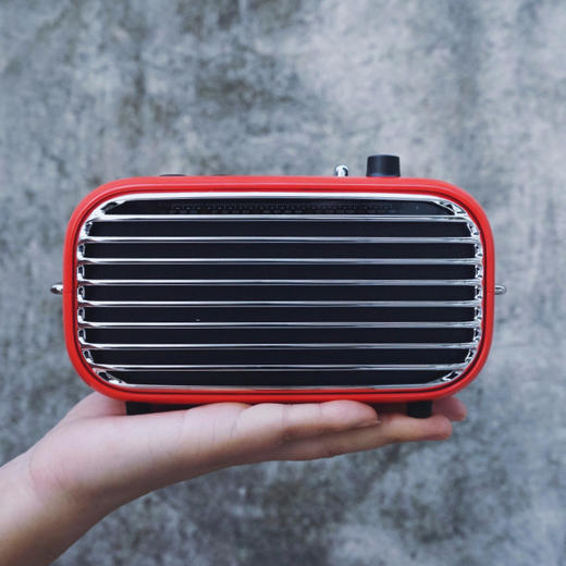 洛斐毒奏蓝牙音箱红色无线音箱小型便携式 商品图2