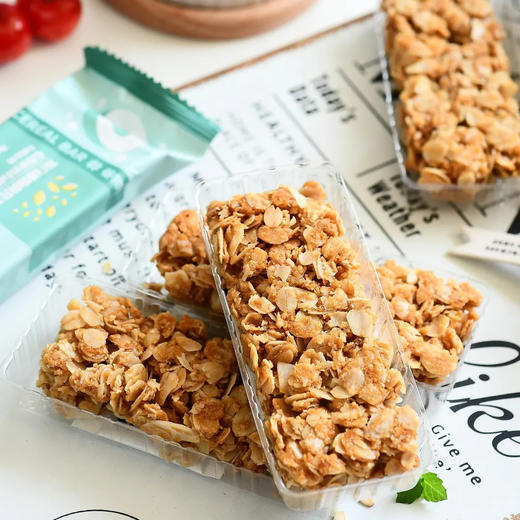 【有机燕麦谷物棒】想真能量棒代餐饱腹健身餐解馋混合车载零食营养谷物早餐 商品图5