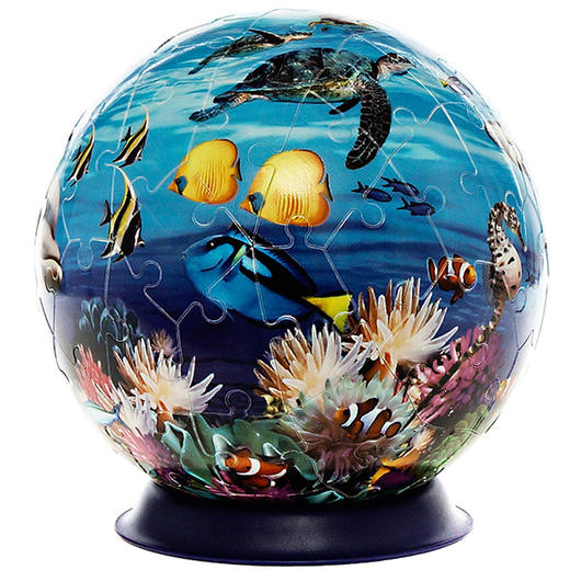 Ravensburger拼图睿思3D拼图球海洋世界121281 商品图0