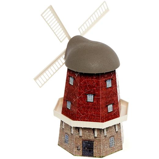 Ravensburger拼图睿思3D建筑拼图荷兰风车125630 商品图2