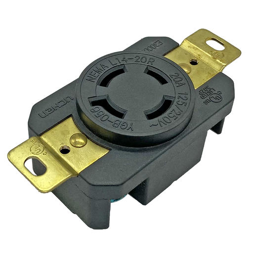 【货号 05071】发电机美式插座美式四孔插座L14-20发电机配件 商品图4
