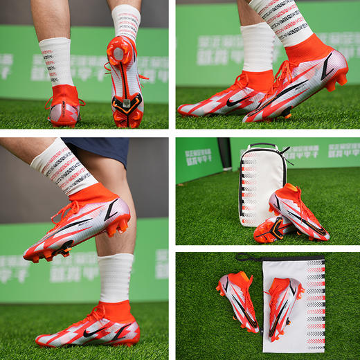 刺客14CR7C罗专属配色高端高帮FG成人足球鞋DB2858-600 商品图1