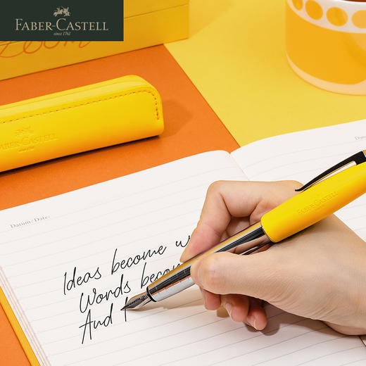 德国辉柏嘉 如恩系列 2021年度色亮黄钢笔礼盒 商品图5