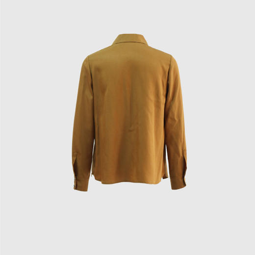 门襟加装饰搭片衬衣 商品图3