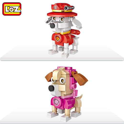 俐智扭蛋系列儿童盲盒拼装积木动漫 商品图3