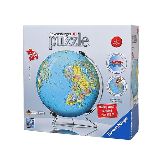 Ravensburger拼图睿思3D拼图建筑地球仪-540片815425 商品图6