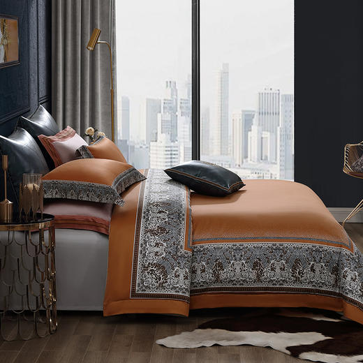 玛雅魅影长绒棉四件套 商品图2