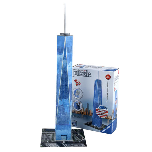 Ravensburger拼图睿思3D拼图建筑世界贸易中心216片821945 商品图5