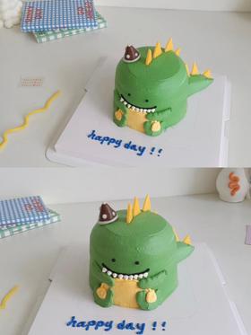 立体恐龙——奶油蛋糕
