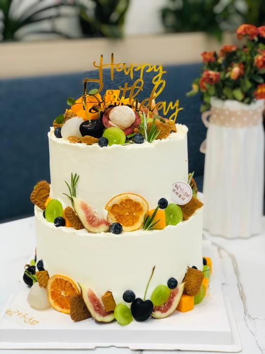 缤纷水果装饰蛋糕 商品图0